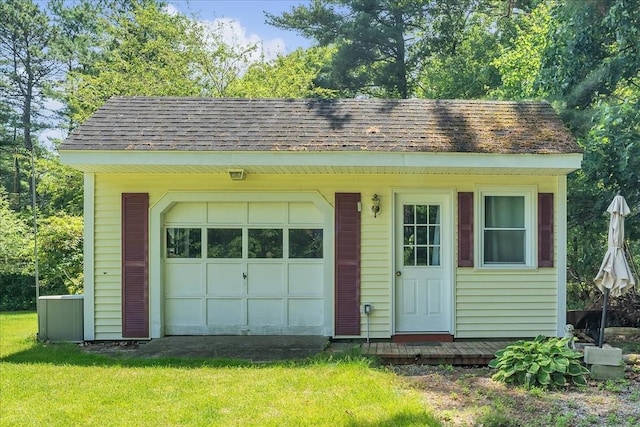 33 Dean St, Norton, MA 02766 - view of garage