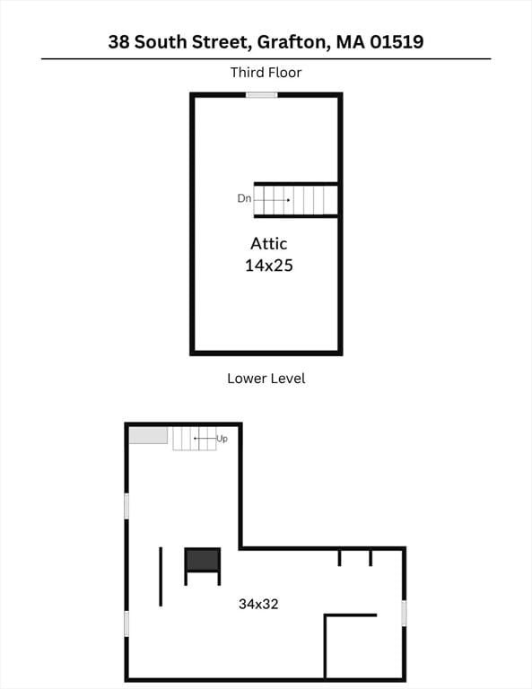 38 S St, Grafton, MA 01519 - view of room layout
