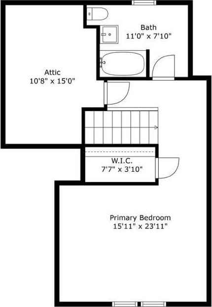 182 Winn St, Woburn, MA 01801 - view of home floor plan