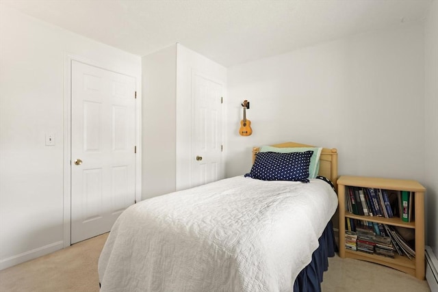 112 Stoddard Dr, North Attleboro, MA 02760 - bedroom featuring carpet flooring, baseboard heating, and baseboards