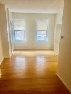 hallway featuring light hardwood / wood-style floors