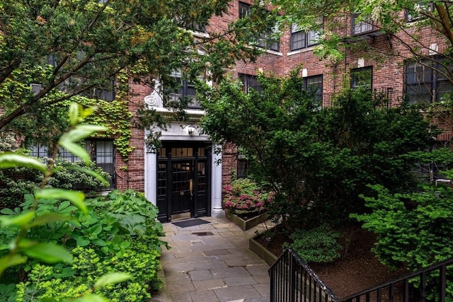 50 Follen St Unit 408, Cambridge, MA 02138 - entrance to property with brick siding