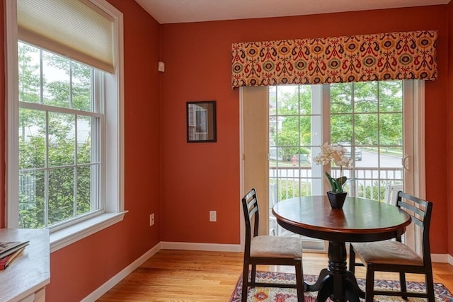 44 Stevens Rd Unit 44, Hudson, MA 01749 - dining space with light wood-type flooring