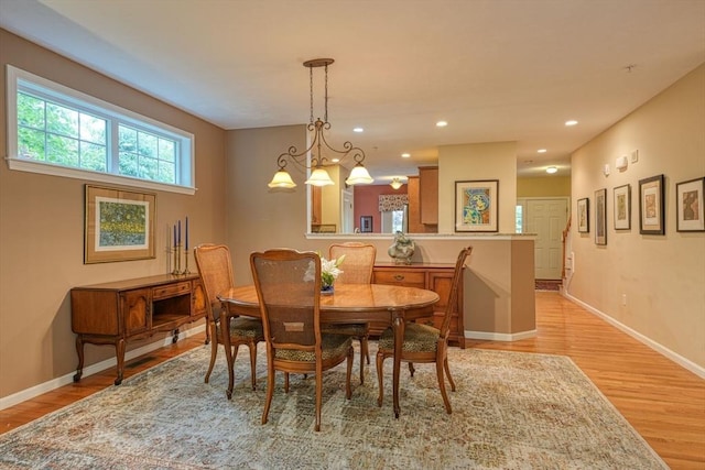 44 Stevens Rd Unit 44, Hudson, MA 01749 - dining area with light wood-type flooring and recessed lighting