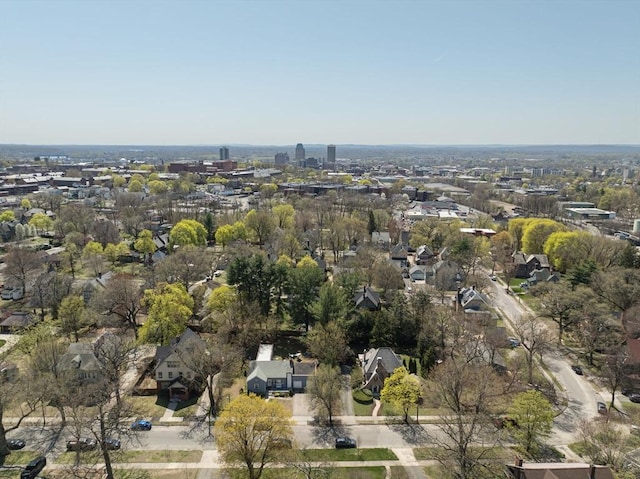 68 Ingersoll Grv, Springfield, MA 01109 - birds eye view of property with a residential view