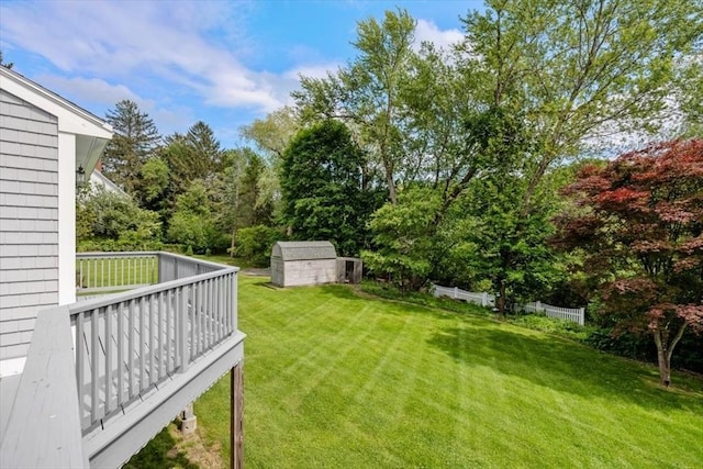 4 Cushing St, Hingham, MA 02043 - view of grassy yard featuring a wooden deck