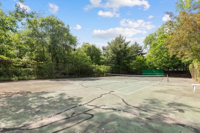 4 Cushing St, Hingham, MA 02043 - view of tennis court