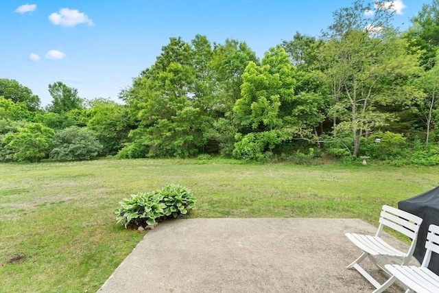18 Buena Vis Unit 18, Franklin, MA 02038 - view of grassy yard featuring a patio