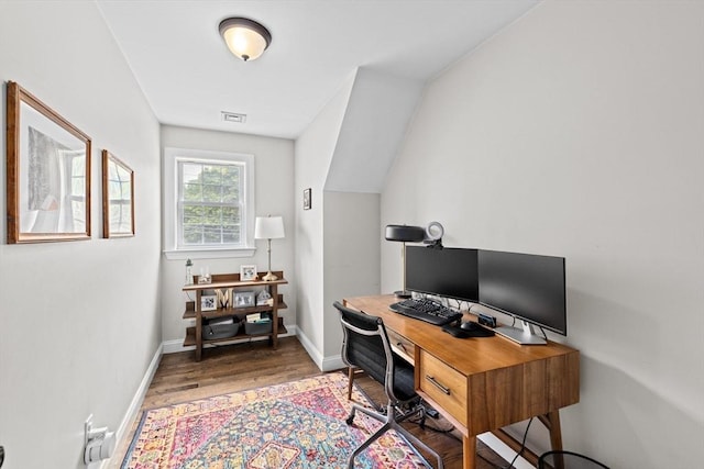 161 Hollett St, Scituate, MA 02066 - home office featuring wood finished floors and baseboards