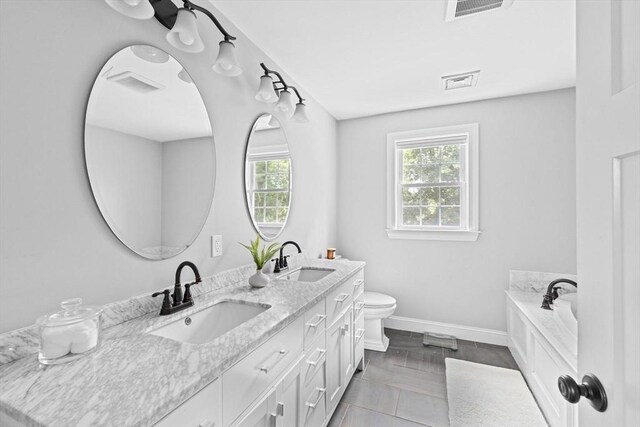 161 Hollett St, Scituate, MA 02066 - full bathroom with double vanity and a garden tub