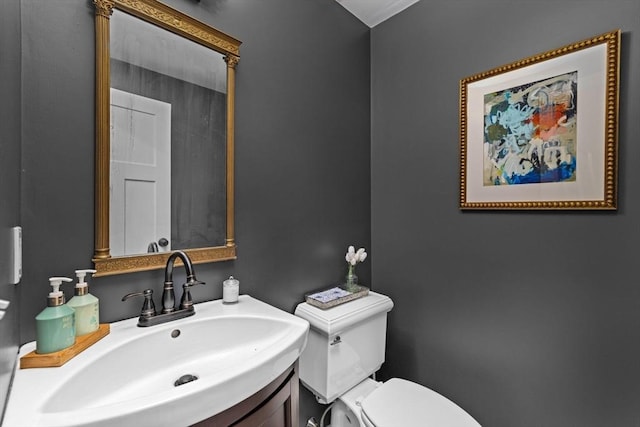 161 Hollett St, Scituate, MA 02066 - bathroom with toilet and vanity