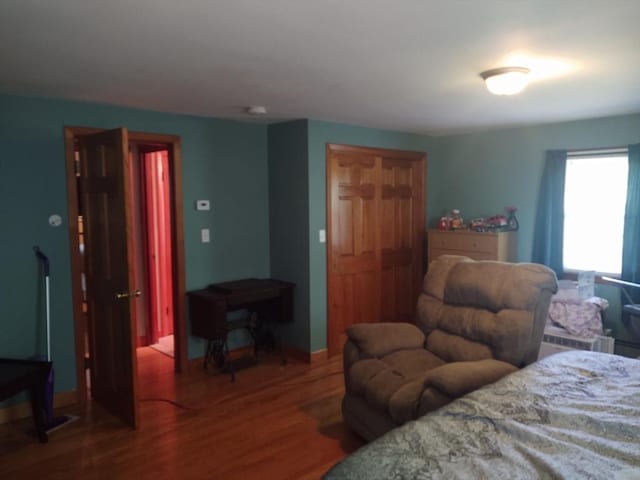62 Chestnut St, Seekonk, MA 02771 - bedroom featuring a closet and wood finished floors