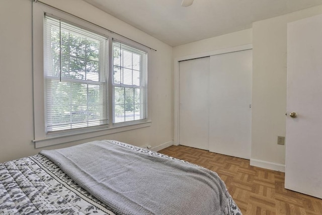 589 Turnpike, Ashby, MA 01431 - bedroom featuring multiple windows and a closet