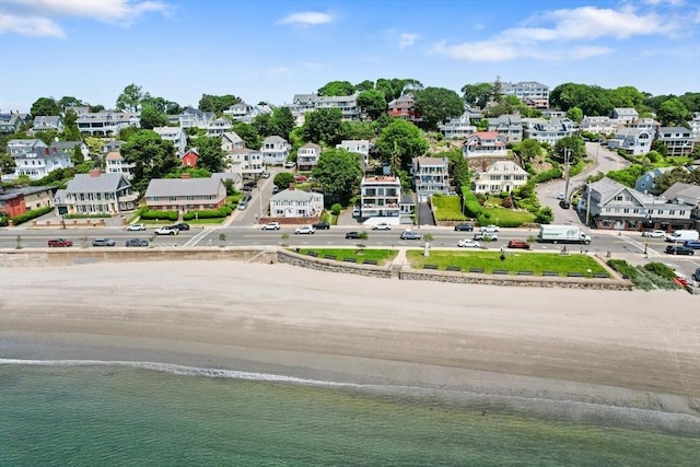 374 Humphrey St Unit 4, Swampscott, MA 01907 - aerial perspective of suburban area featuring a nearby body of water