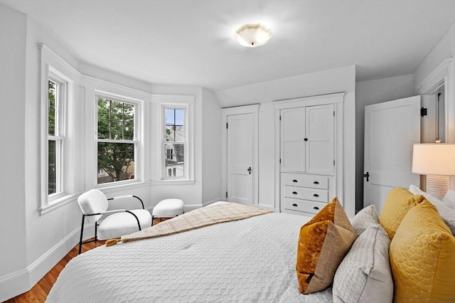 33 Intervale Ave, Saugus, MA 01906 - bedroom with baseboards and wood finished floors