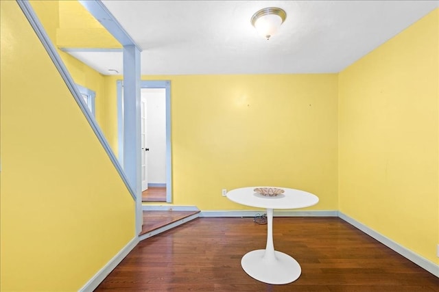 39 Mashapaug Rd, Sturbridge, MA 01566 - dining space with baseboards and wood finished floors
