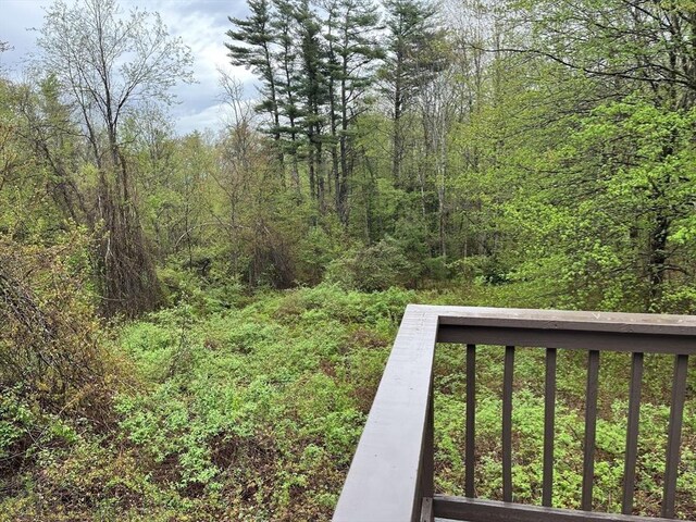 48 N Main St, New Salem, MA 01355 - view of yard with a forest view