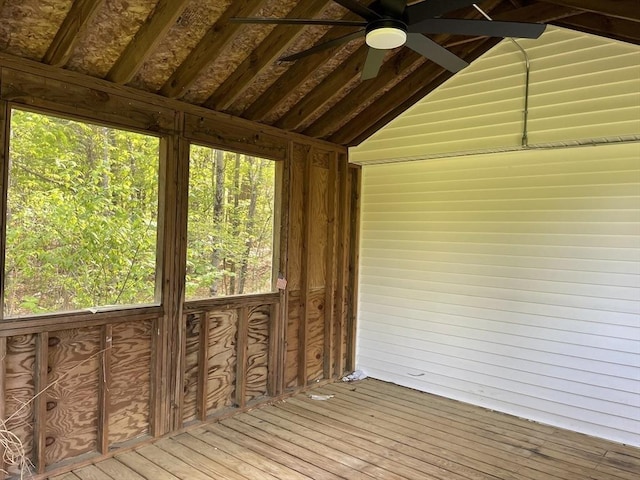 48 N Main St, New Salem, MA 01355 - unfurnished sunroom featuring lofted ceiling