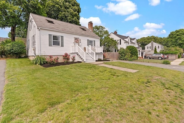 48 Gorham Ave, Stoneham, MA 02180 - bungalow featuring a chimney