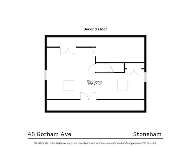 48 Gorham Ave, Stoneham, MA 02180 - room layout