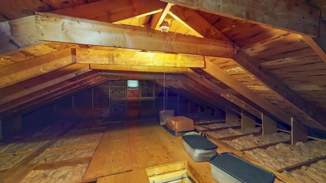 10 Briarwood Rd, Woburn, MA 01801 - view of unfinished attic