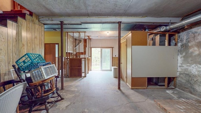 10 Briarwood Rd, Woburn, MA 01801 - basement featuring wood walls