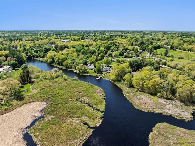 38 Old Shipyard Ln, Hanover, MA 02339 - view of property location featuring a large body of water and a forest