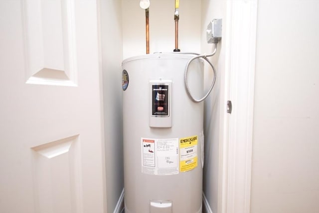 35 Commonwealth Ave Unit 404, Newton, MA 02467 - utility room with water heater