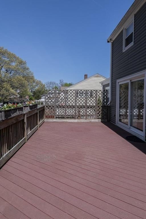 17 Woodcliff Rd, Quincy, MA 02169 - view of wooden deck