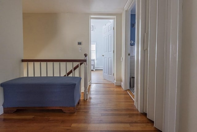 17 Woodcliff Rd, Quincy, MA 02169 - corridor with hardwood / wood-style floors and baseboards