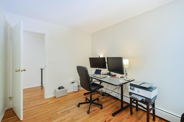 13 Dixon Cir, Holliston, MA 01746 - office featuring light wood finished floors and baseboards