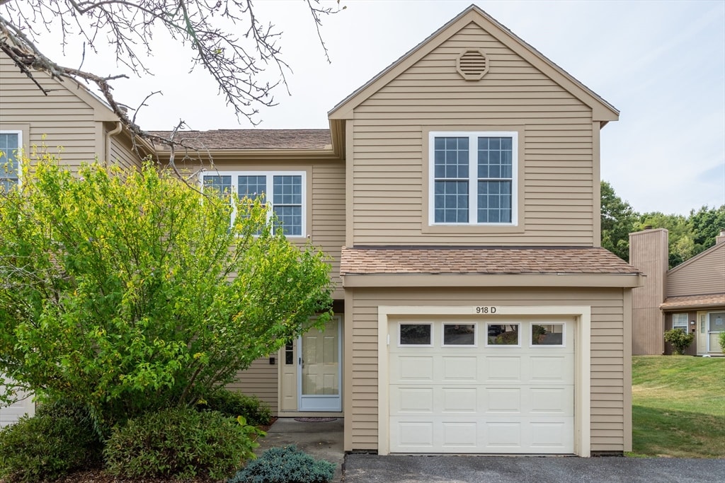 front facade featuring a garage