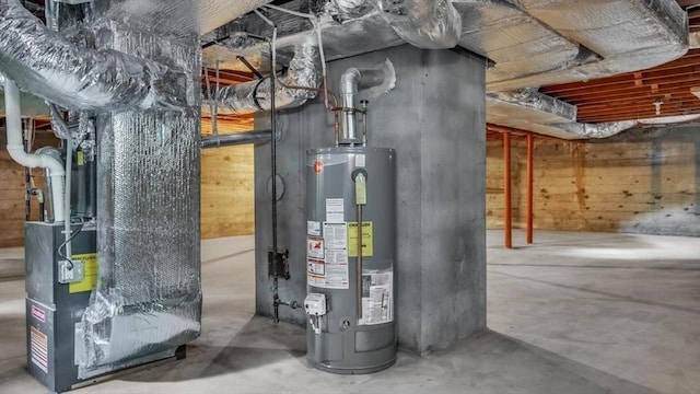 90 Fox Farms Rd, Northampton, MA 01062 - utility room with gas water heater