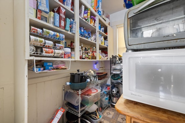 view of pantry