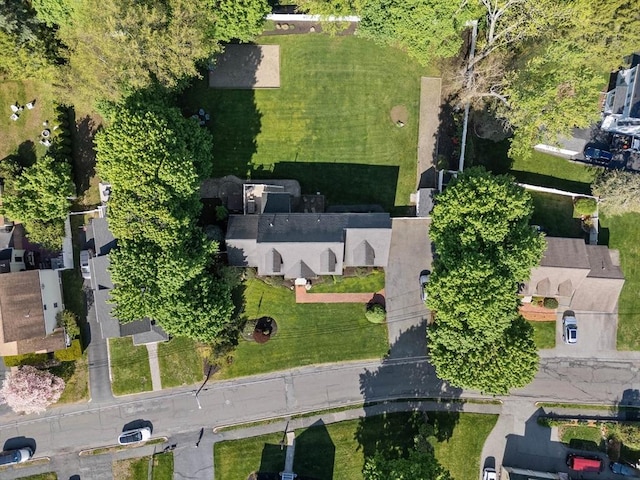 aerial view of property's location