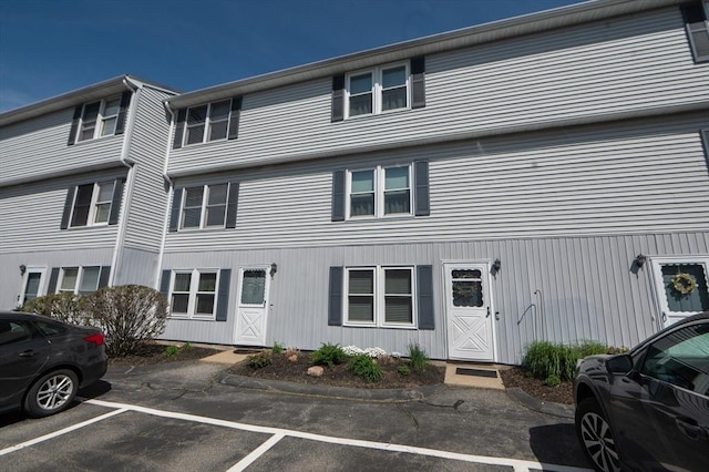 exterior space featuring uncovered parking