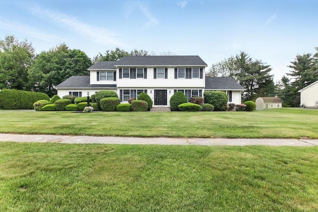 36 Apple Ridge Rd, West Springfield, MA 01089 - colonial inspired home featuring a front lawn
