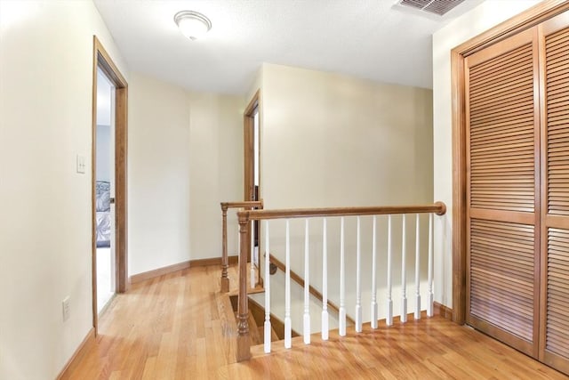 36 Apple Ridge Rd, West Springfield, MA 01089 - hall featuring an upstairs landing, light wood-style floors, and baseboards