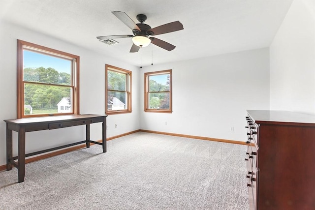 36 Apple Ridge Rd, West Springfield, MA 01089 - unfurnished bedroom with baseboards, carpet flooring, and a ceiling fan
