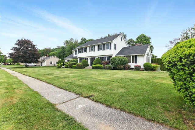 36 Apple Ridge Rd, West Springfield, MA 01089 - colonial inspired home with a front lawn