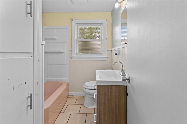 7 Burgess St, Methuen, MA 01844 - bathroom with tile patterned flooring and vanity