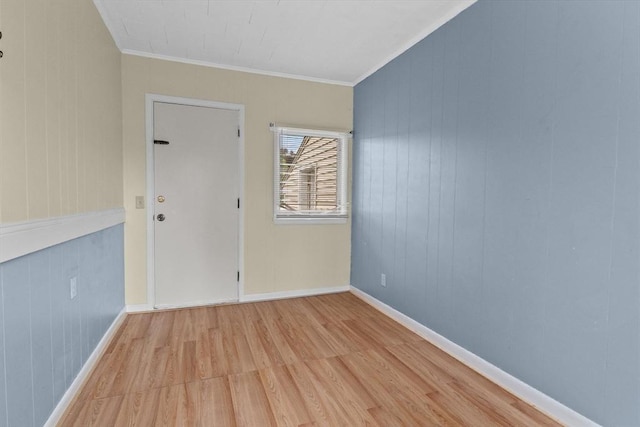7 Burgess St, Methuen, MA 01844 - spare room featuring wood finished floors and crown molding