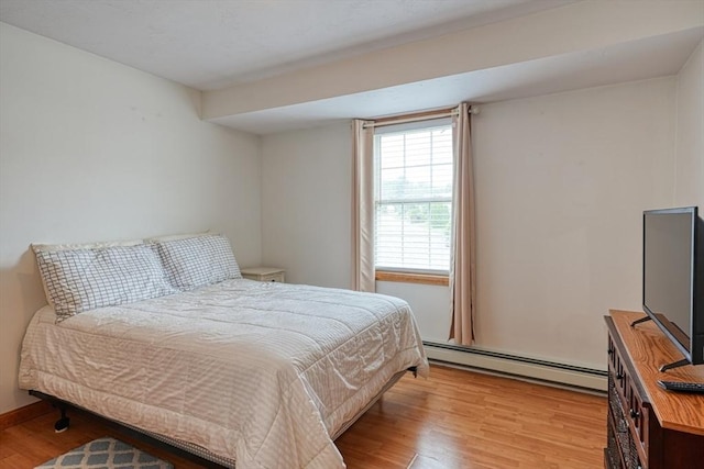 7 Chandler Way Unit 7, Northborough, MA 01532 - bedroom with a baseboard radiator and wood finished floors