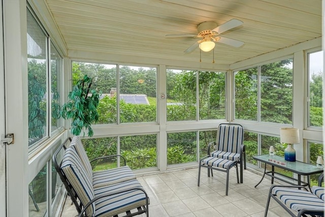 7 Chandler Way Unit 7, Northborough, MA 01532 - sunroom with ceiling fan