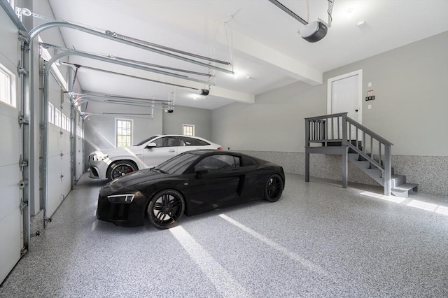 46 Mansfield Ave, Norton, MA 02766 - garage with a garage door opener