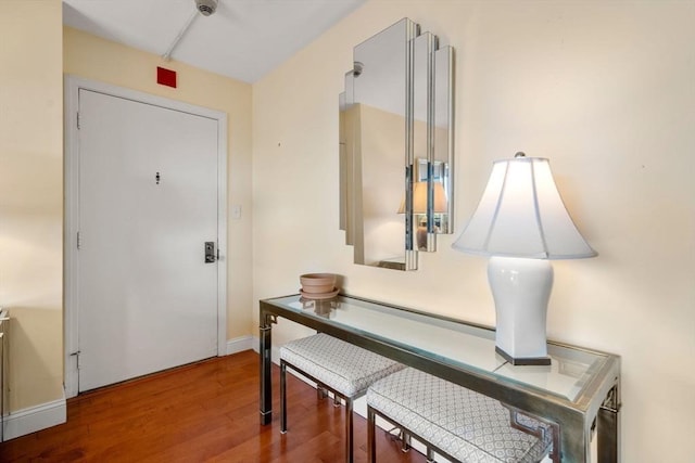 990 Massachusetts Ave Unit A37, Arlington, MA 02476 - foyer entrance with wood finished floors and baseboards