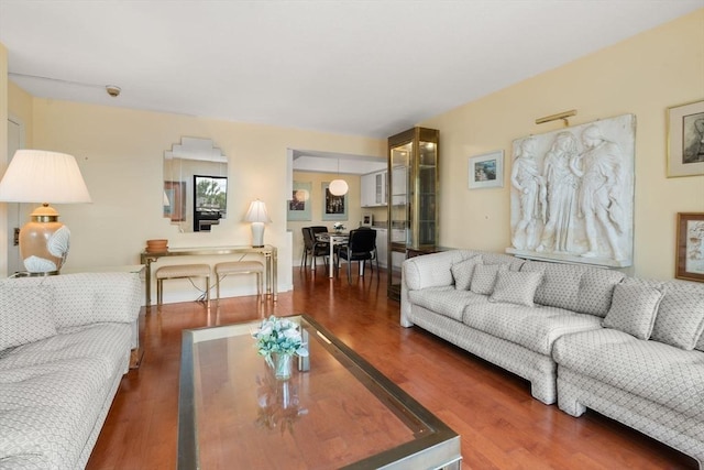 990 Massachusetts Ave Unit A37, Arlington, MA 02476 - living room featuring wood finished floors