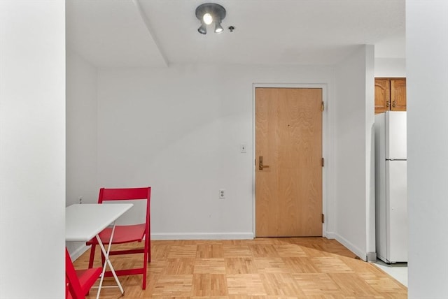 357 Commercial St Unit 219, Boston, MA 02109 - unfurnished dining area with baseboards