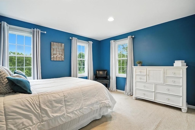 56 R F Higgins Dr, Norwell, MA 02061 - bedroom featuring light carpet and recessed lighting