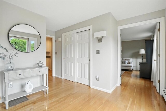 56 R F Higgins Dr, Norwell, MA 02061 - foyer featuring light wood-type flooring